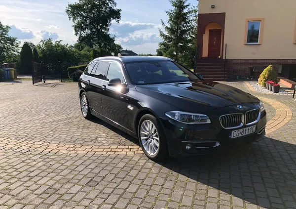 samochody osobowe BMW Seria 5 cena 75499 przebieg: 271000, rok produkcji 2014 z Grudziądz
